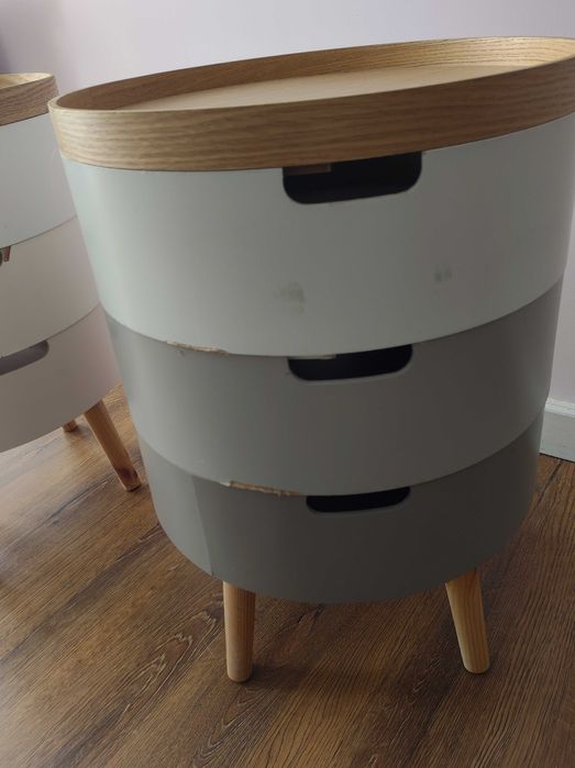 Stoliki nocne okrągłe