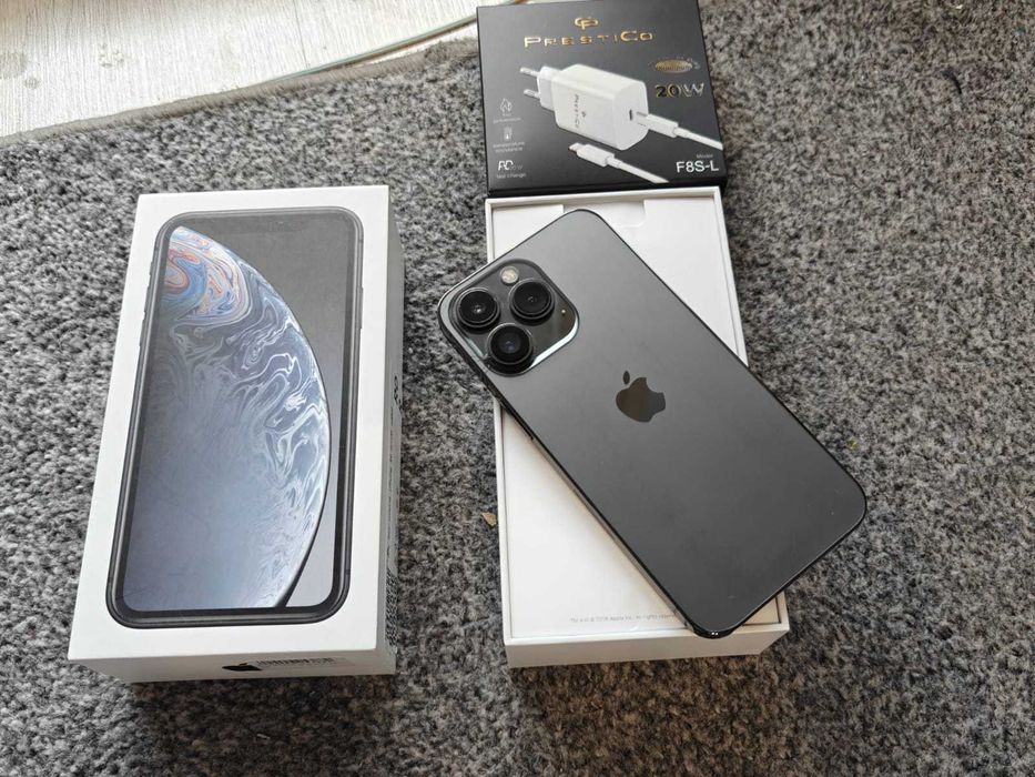iPhone 13 Pro 256GB SPACE GREY Szary Grafitowy Bat98% Gwarancja FV