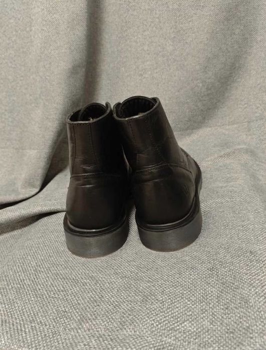 Next 43 р черевики чорні чоловічі шкіряні стильні демісезон класичні