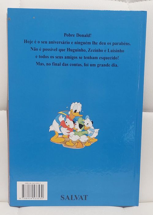 Livro Infantil - "O Aniversário do Donald"