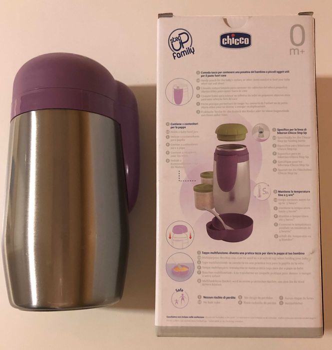 Porta biberão, comida e bebida térmico da Chicco