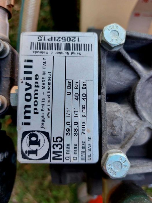 Opryskiwacz spalinowy Triunfo SH 100/40 Honda GX160 100L – 40 bar – zwijacz