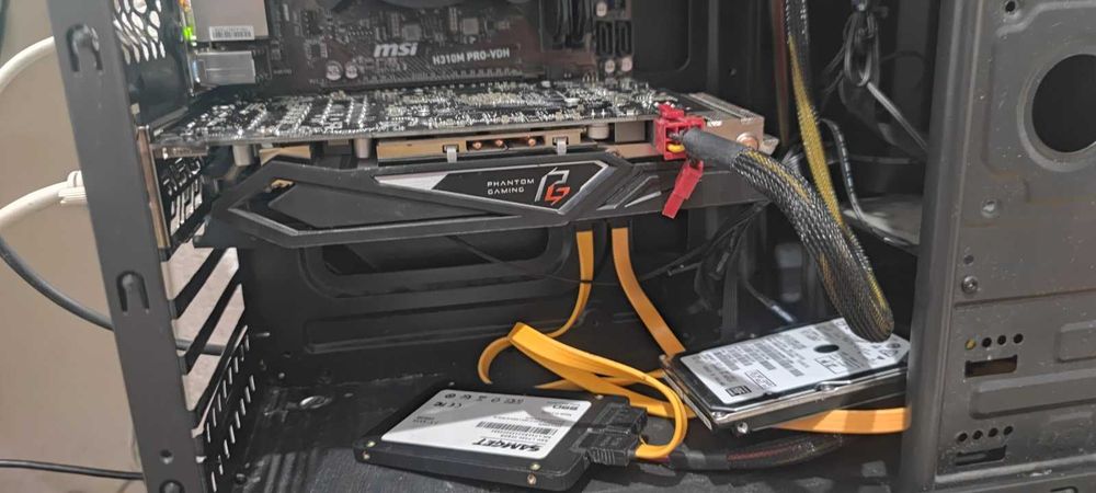 ПК на базі материнської плати MSI H310M PRO-VDH, CPU Intel - I3 8100