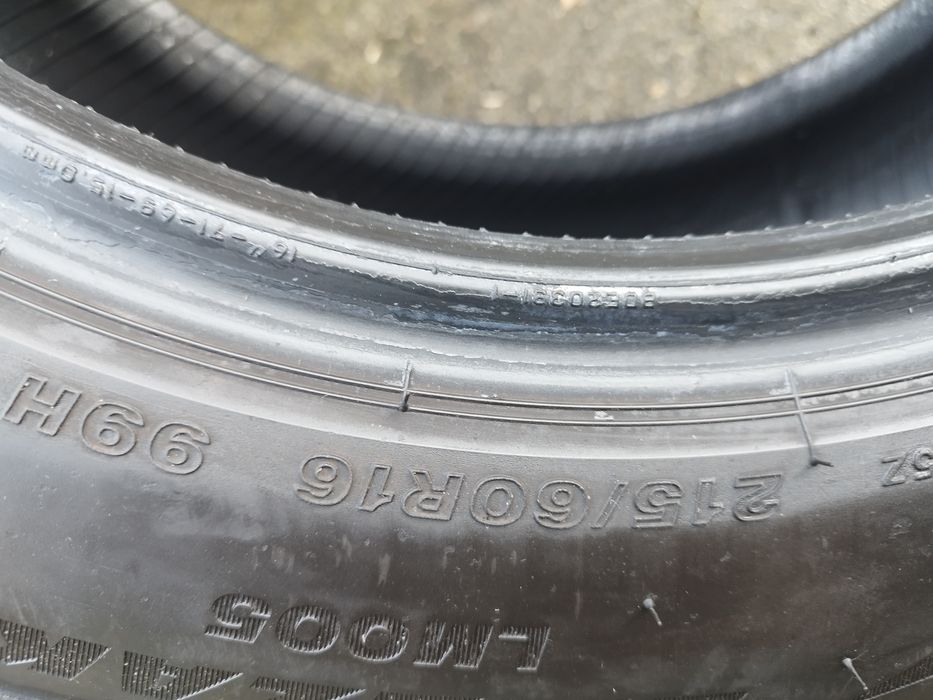 1szt Bridgestone Blizzak LM005 215/60/16 99H 8mm 2024rok