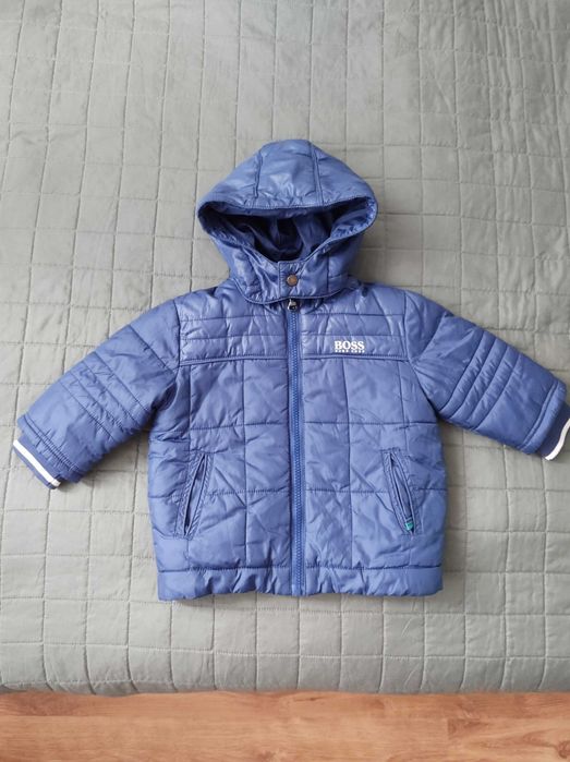 Hugo Boss 74 cm kurtka ocieplana chłopięca z kapturem