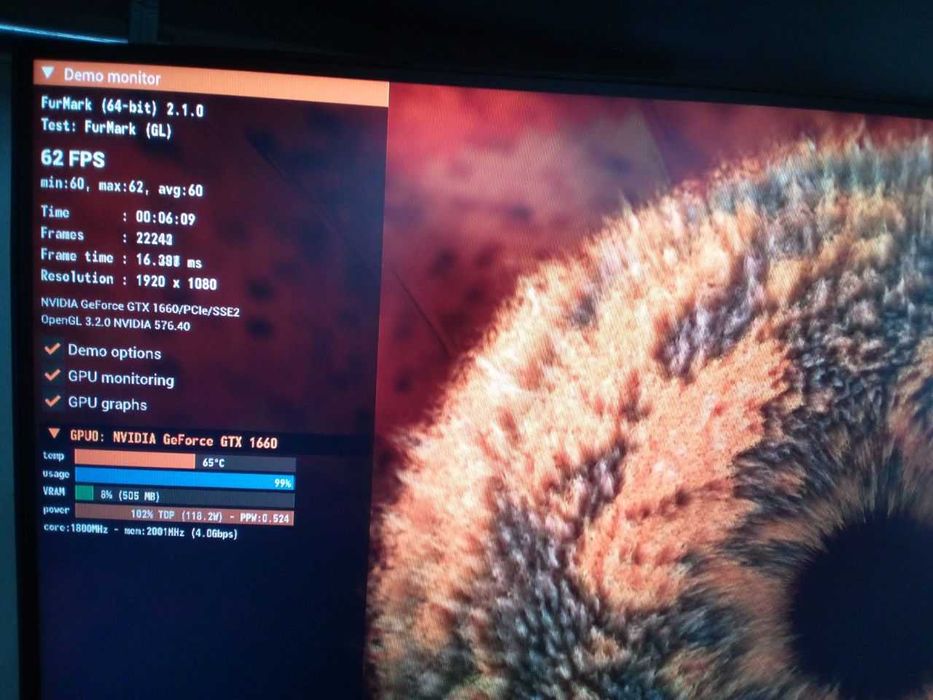 Видеокарта PALIT GTX 1660 Dual 6Gb 192bit (не рабочая)