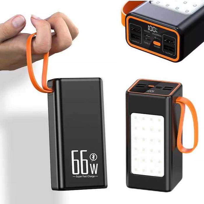 Повербанк HM-656 70 000 mAh 66W