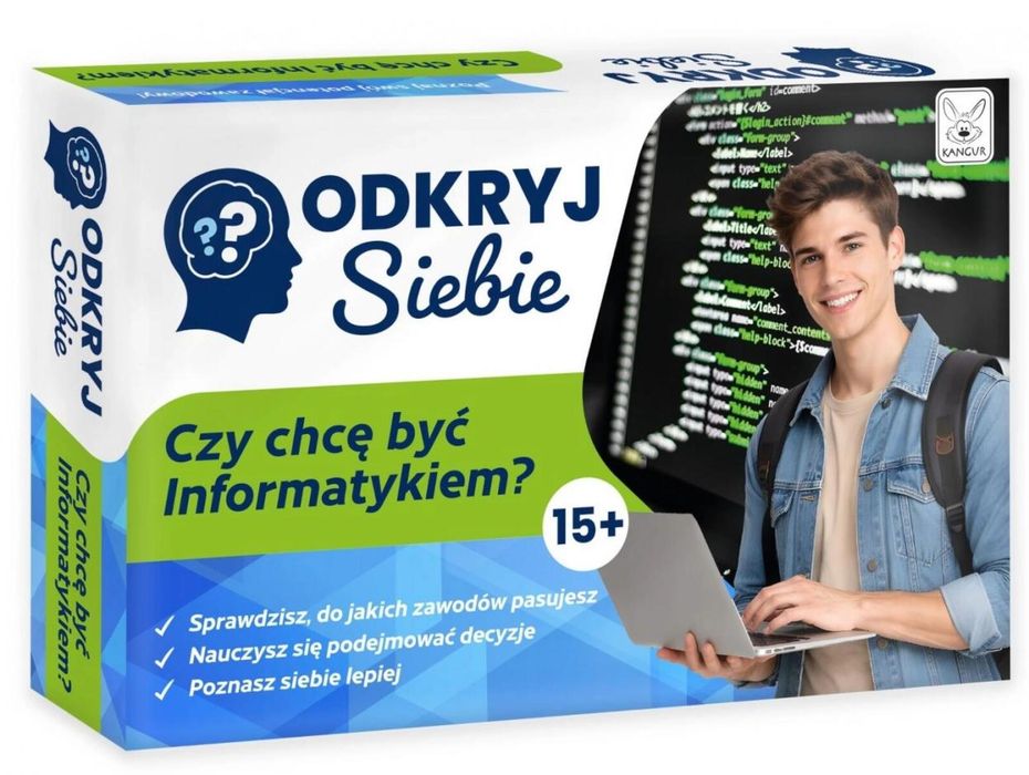 Odkryj Siebie. Czy chcę być Informatykiem? Kangur pudełko,110x170 mm