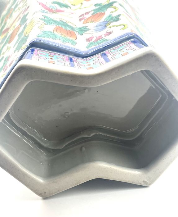 Vazo porcelana chinês seculo XIX