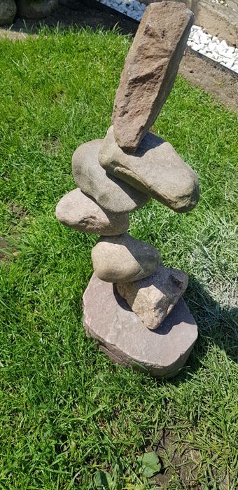 Kamień lewitujący ozdoba do ogrodu figurka