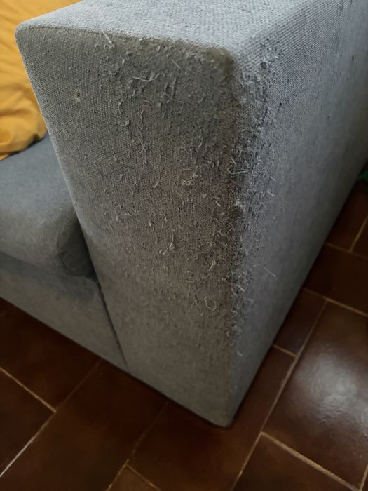Sofa azul  usado