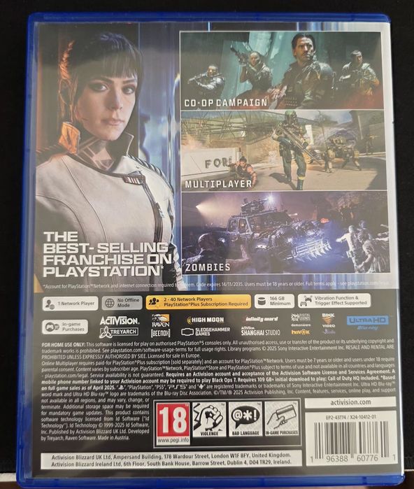 Jogo Call Of Duty Black Ops 7 | PS5