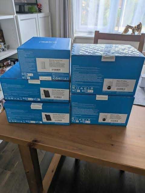 câmara de segurança Reolink Elite Pro Floodlight PoE, nova e sem uso.