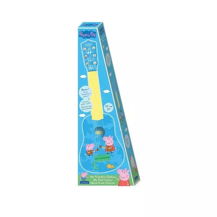 Moja pierwsza gitara Świnka Peppa Lexibook K200PP. Lexibook. Nowy Produkt
