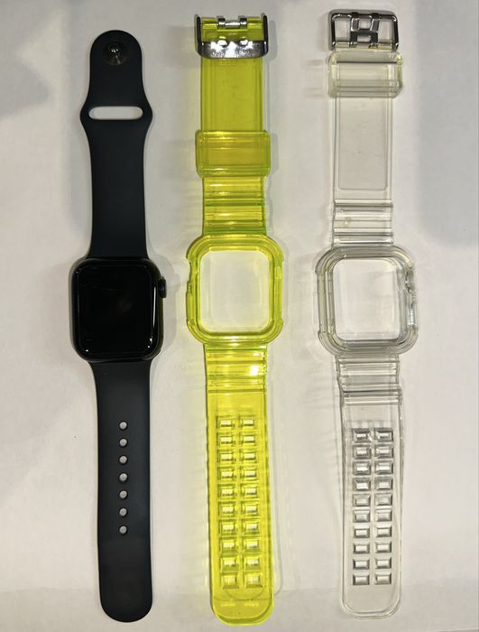 Apple watch series 7, 41 mm aluminium & ceramic case