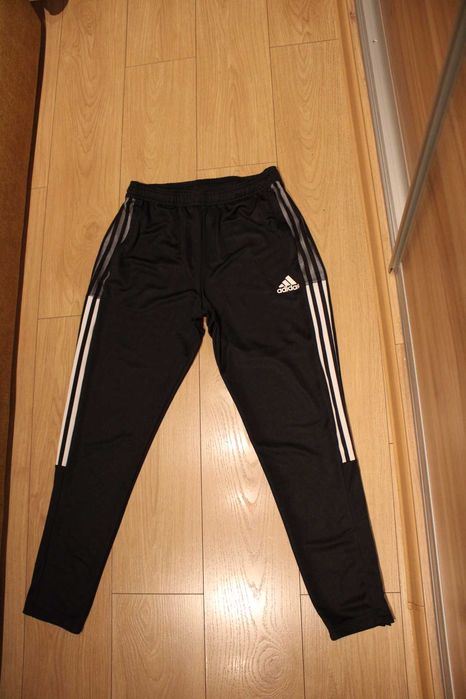 PRAWIE NOWE Spodnie dresowe,męskie,ADIDAS,L,czarne