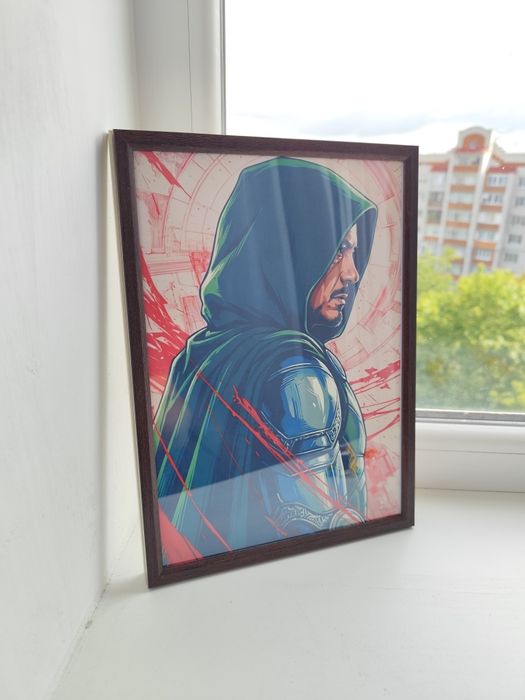 Постер А4 в рамці Spider Man, Doctor Doom