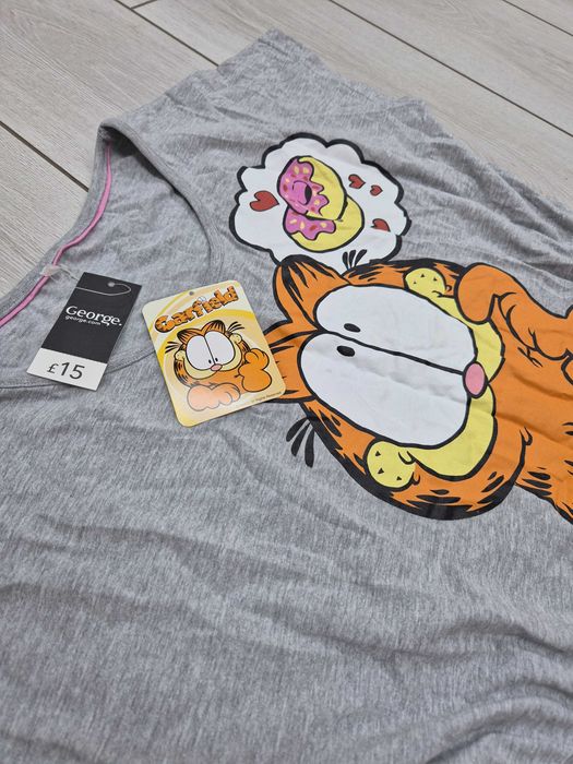 Футболка НОВА жіноча Гарфілд (Garfield) Sweet dreams