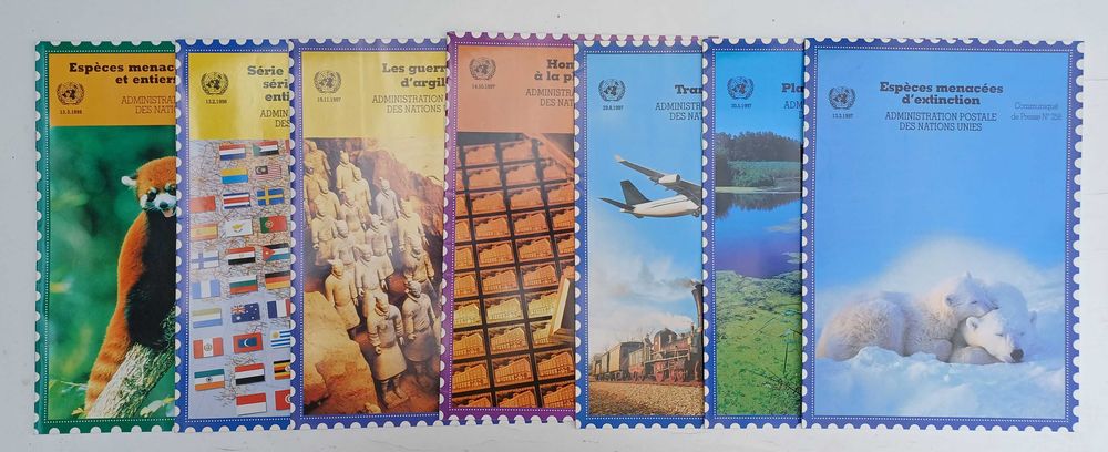 Filatelia Revistas Fascination da Adm. Postal das Nações Unidas