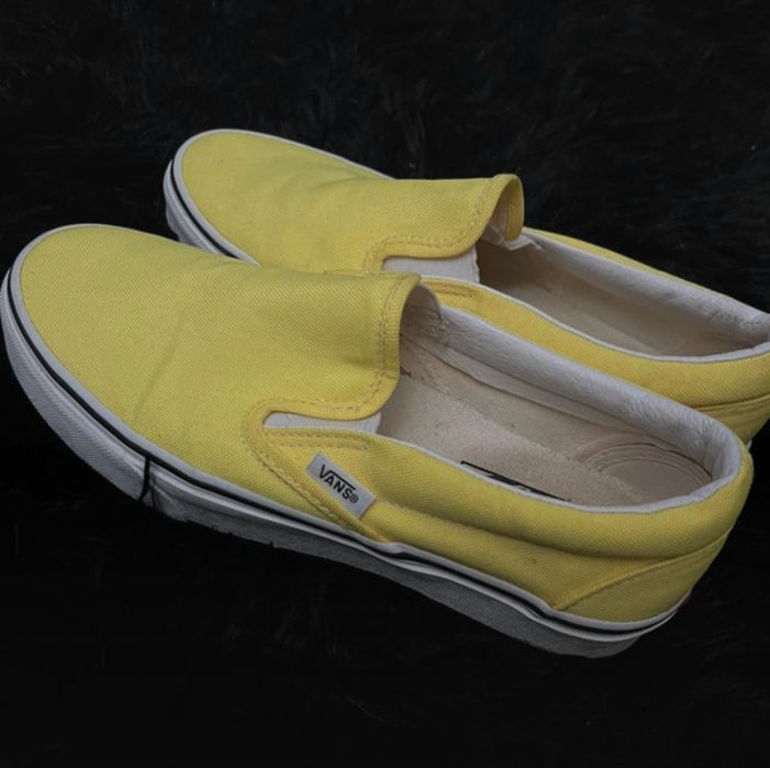 Vansy slip on zolte