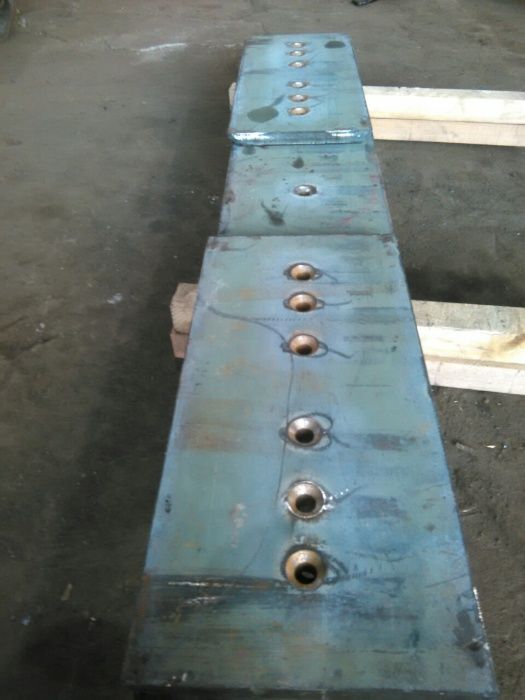 Ніж на ківш, кромка ковша Сталь Quard, XAR, Хардокс, Hardox 450