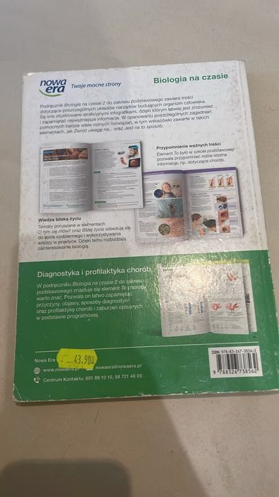 Biologia na czasie 2, podręcznik i karty pracy