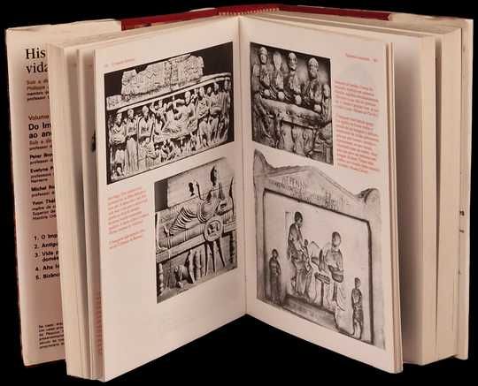 Coleção " HISTÓRIA da VIDA PRIVADA "  Completa - 5 VOLUMES -> "NOVA"