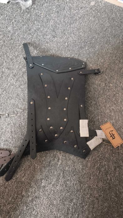 Skórzana osłona / element stroju , LARP, średniowiecze