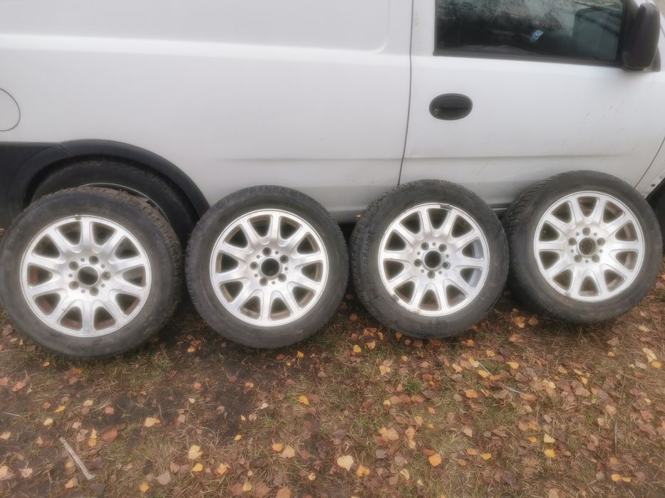 Bmw felgi 5x120 16R opony zimowe 205/55/16R Michelin Dunlop