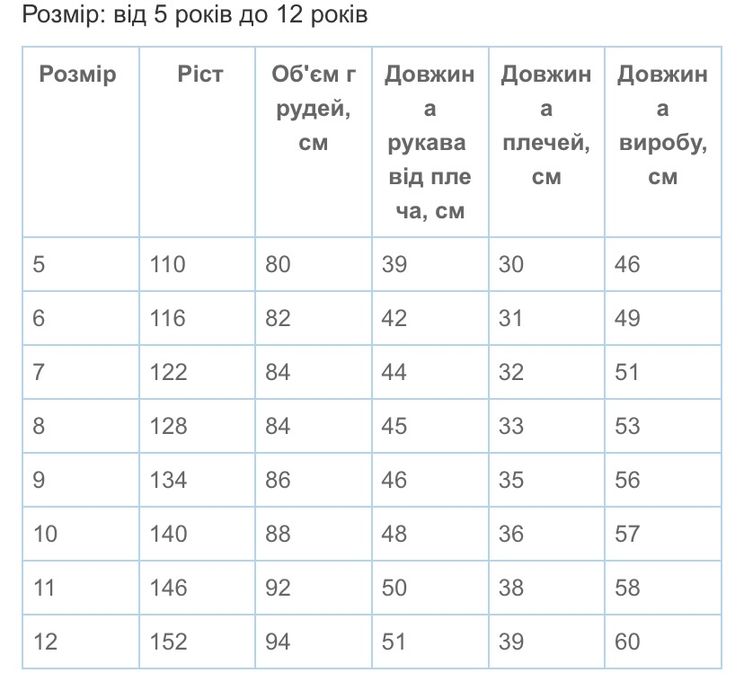 Вишиванка на хлопчика "Лісова пісня"