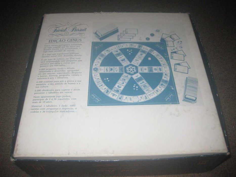 Jogo "Trivial Pursuit" Impecável!64365260262659123