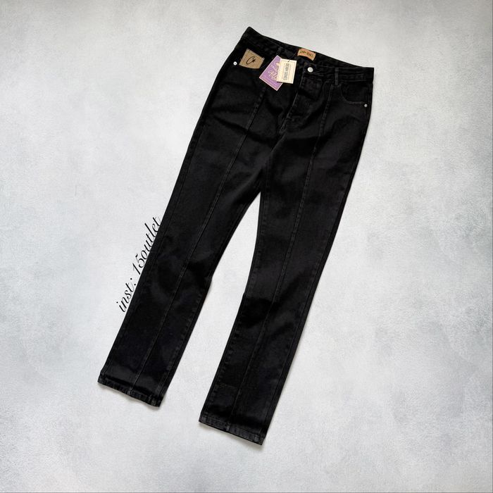 Джинси Corteiz C-Star Denim Regular fit Кортез Штани Чорні