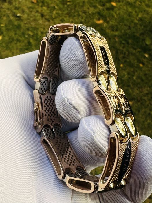 Золотой браслет cartier 585