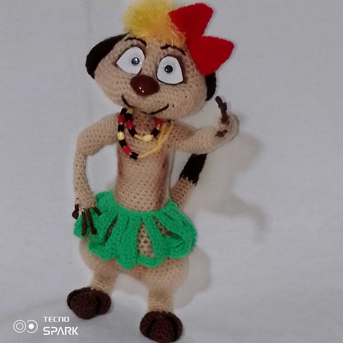 Тімон. Іграшка- ручна робота гачком