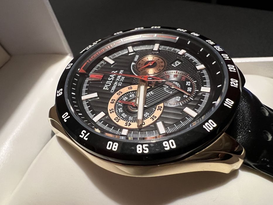 Zegarek Pulsar Seiko Japan męski stoper