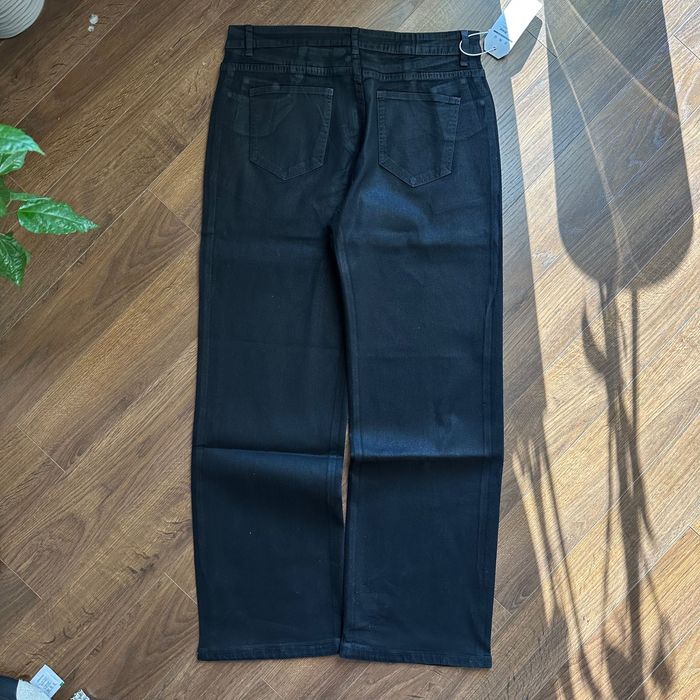 Waxed bootcut jeans acne rick Owens Margiela  ваксовані джинси буткат