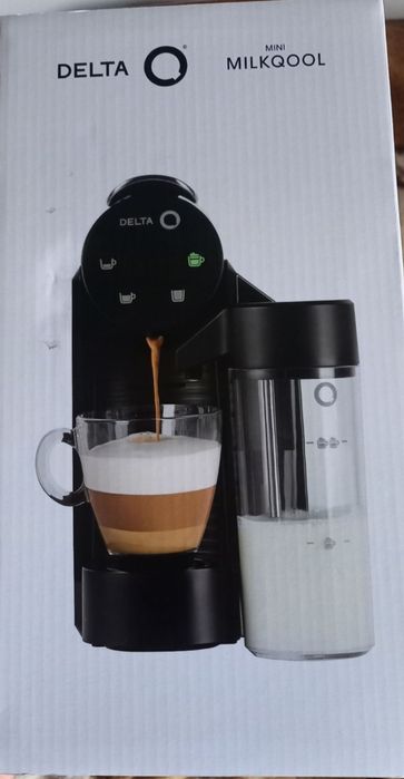 Ekspres do kawy delta Q mini milk qool