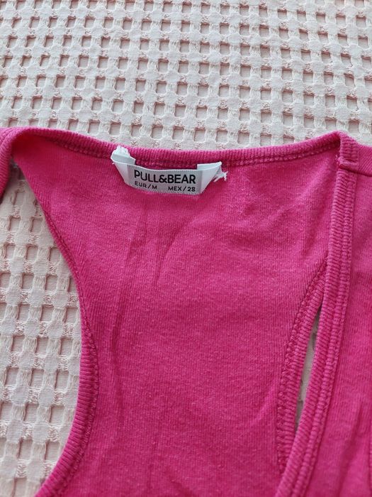T-shirt rosa desportiva Pull Bear tam M