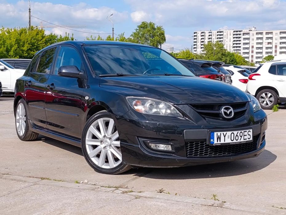 Mazda 3 MPS 2.3 MZR DISI Turbo 260KM, Manual, Klimatyzacja