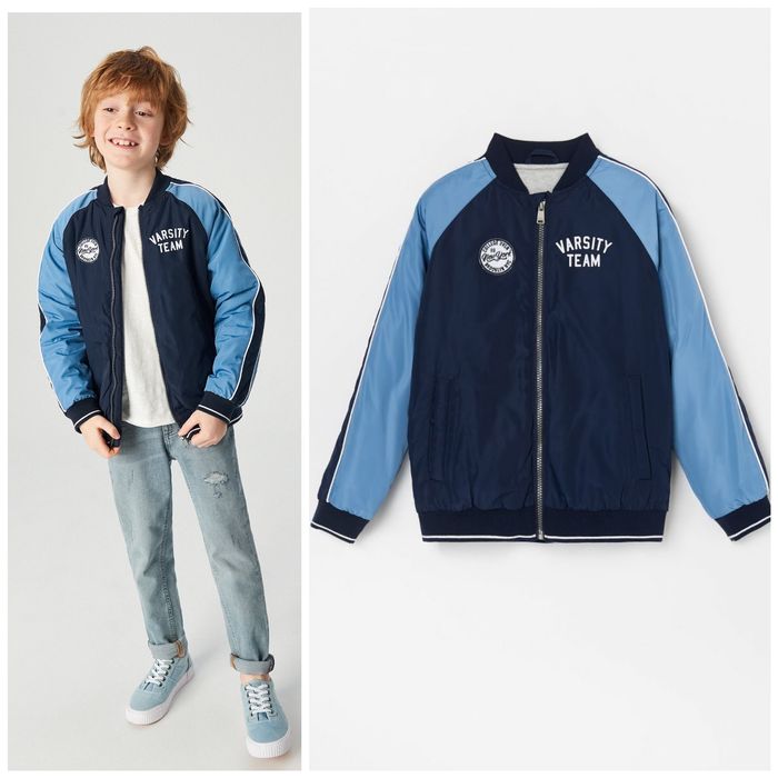 Куртка́ на хлопчика h&m  бомбер демисезон softshell h&m