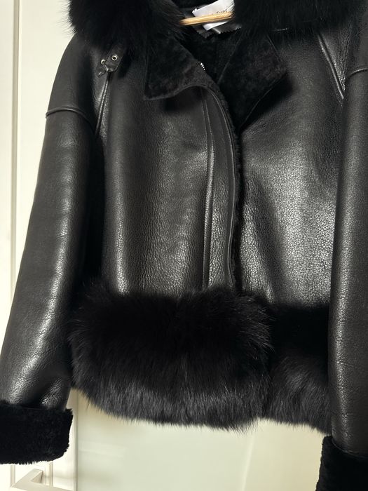 Дублянка натуральна шкіра та хутро