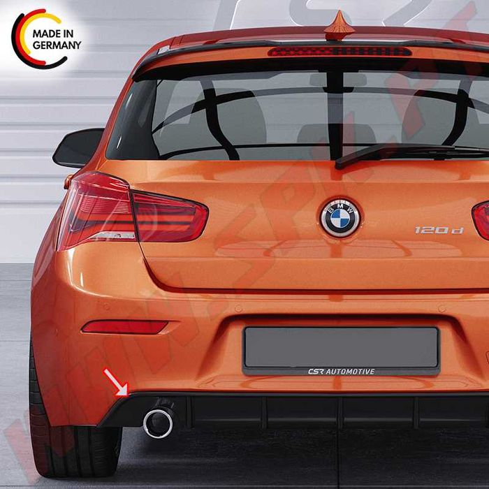 Difusor / Spoiler Traseiro - BMW Serie 1 F20 / F21 LCI - Novo