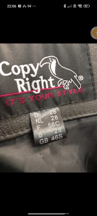 Marynarka skórzana skóra naturalna