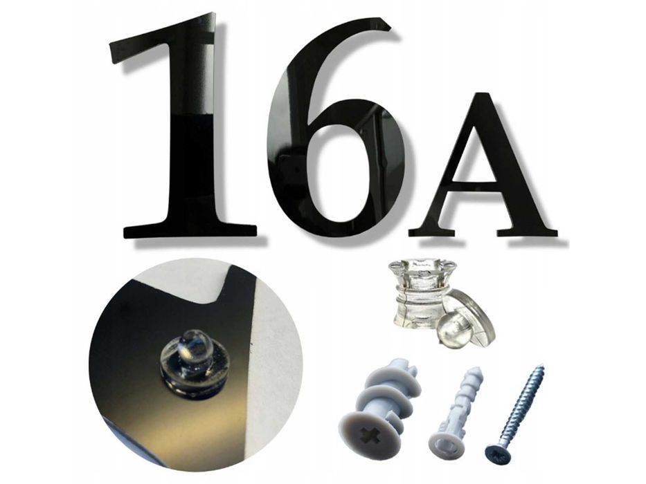 Numer Domu Numer Na Dom Cyfry Na Dom Tablica Na Dom Adres 3D 30Cm