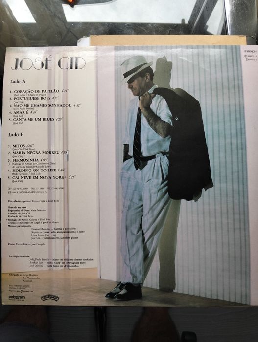 Disco de Vinil José Cid Autografado pelo próprio