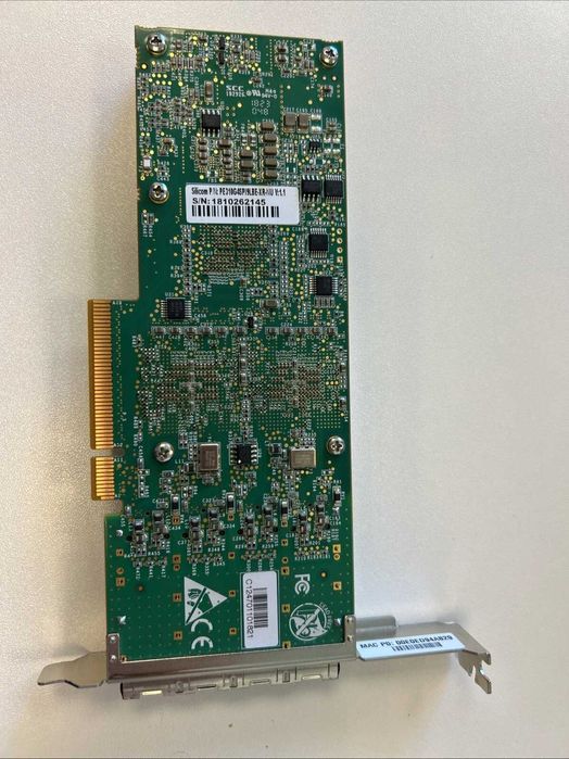 Мережева плата 4xSFP+ 10G Silicom на Intel 82599ES PE310G4 PCI-e 3.0x8
