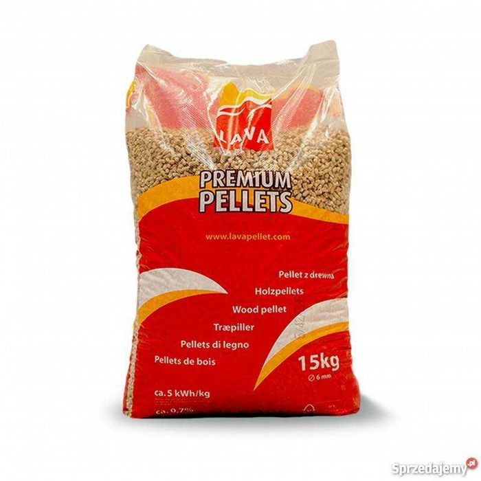 Pellet Lava premium 6mm 975 kg, szybka dostawa , dostępny od ręki