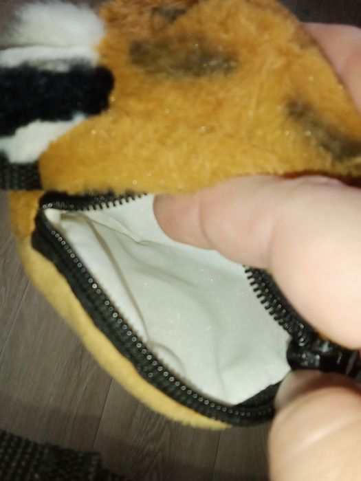 Сумочка тигр, мягкая.