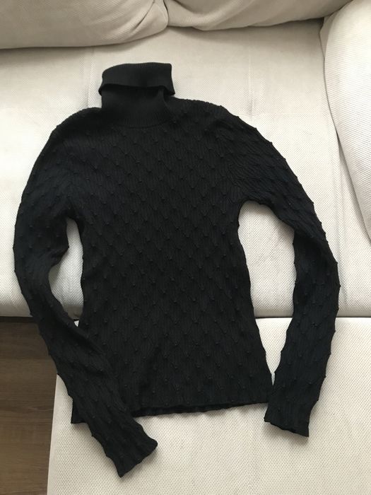 Golf basic czarny zara na jesień zimę