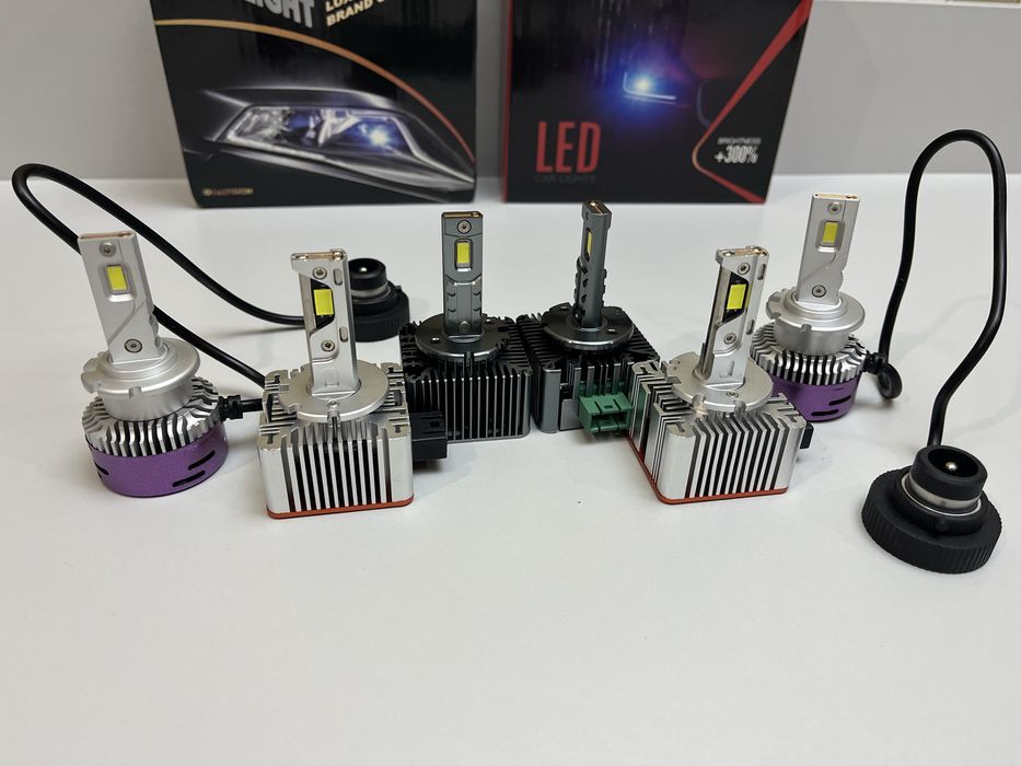 Светодиодные LED лампы H7 H11 H4 H1 HB3 HB4 H3 HIR2 H13 H15 H2